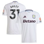 aston villa adidas away shirt 2024-25 with bailey 31 printing Collection | Aston Villa Shop Official Jerseys