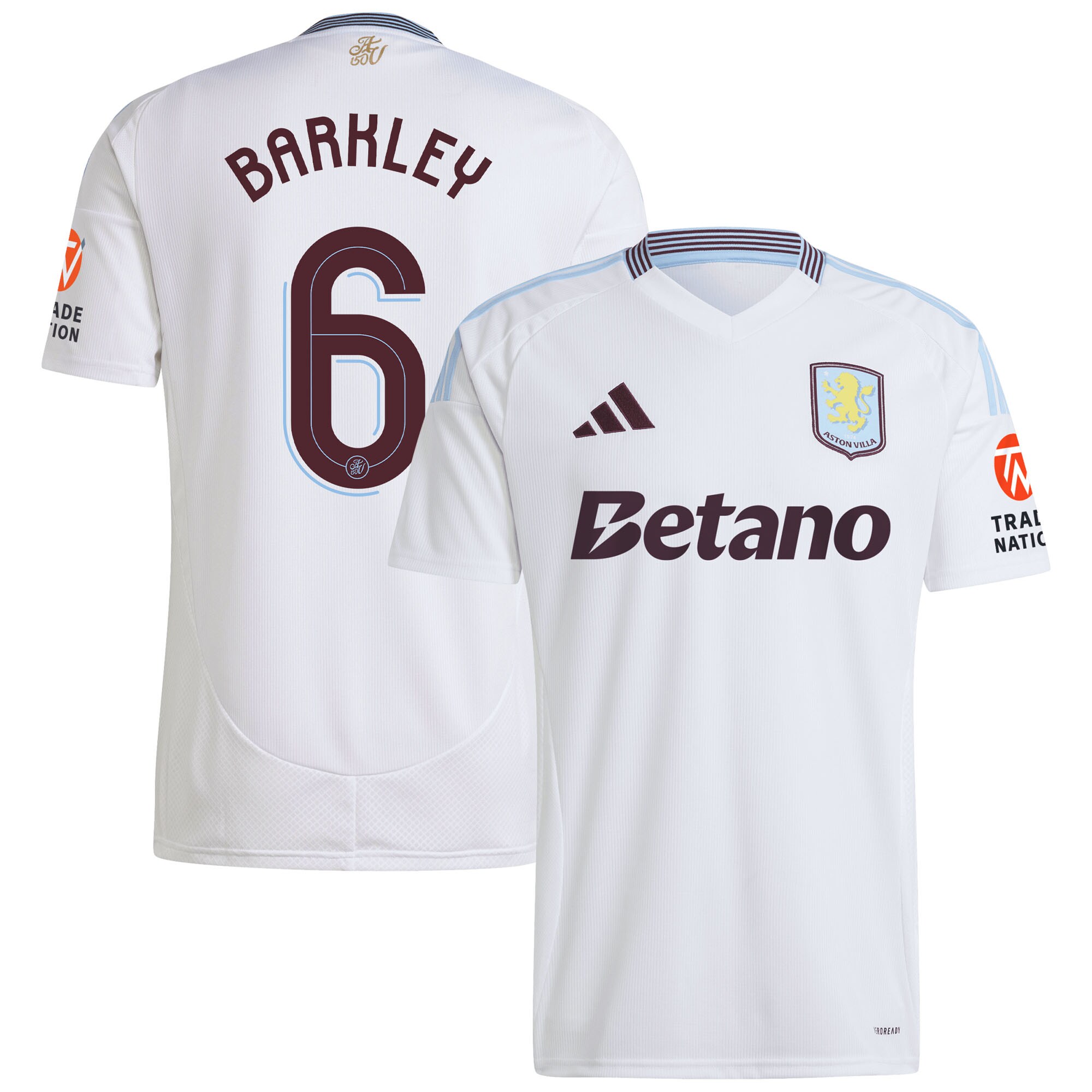 aston villa adidas away shirt 2024-25 with barkley 6 cup printing Collection | Aston Villa Shop Official Jerseys