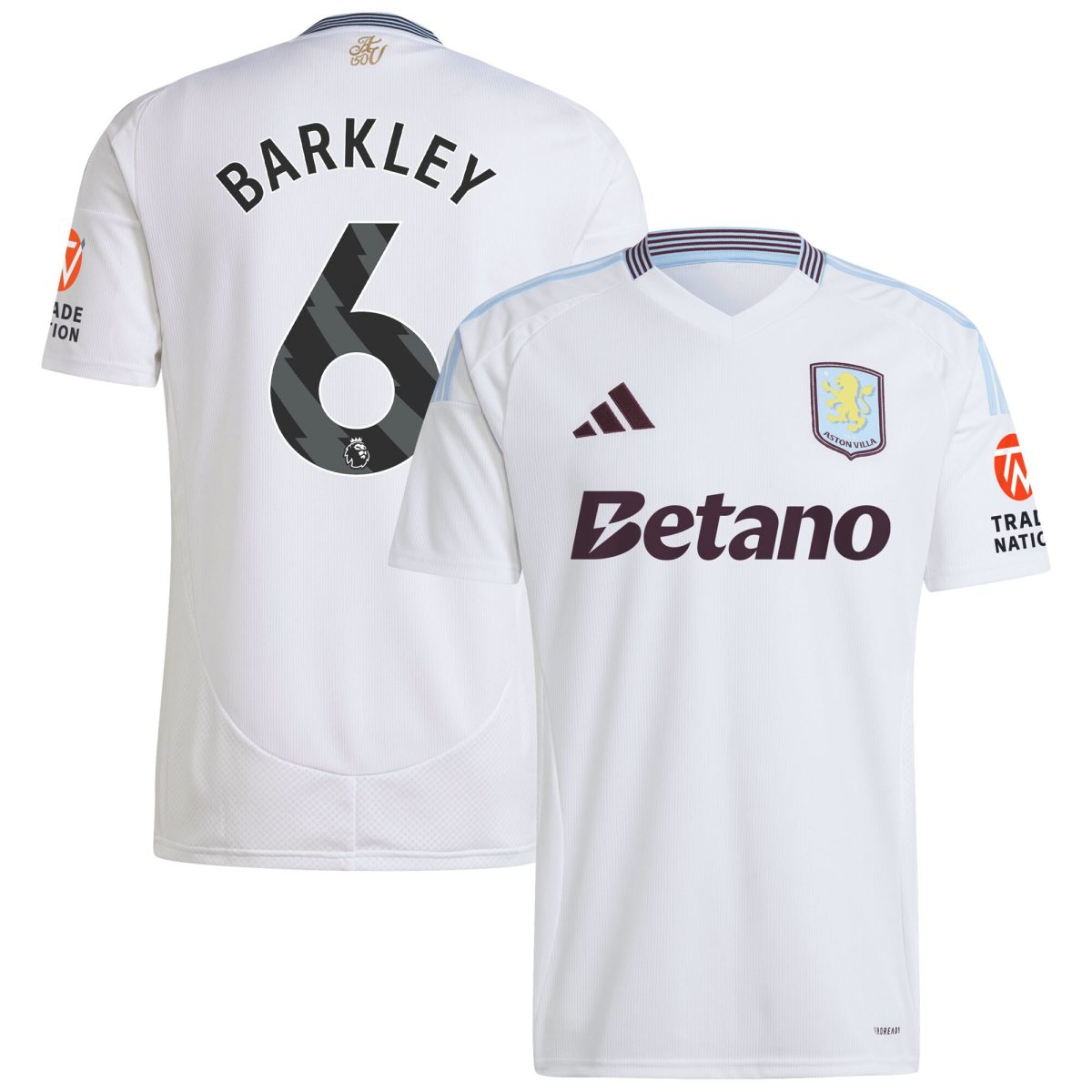aston villa adidas away shirt 2024-25 with barkley 6 printing Collection | Aston Villa Shop Official Jerseys