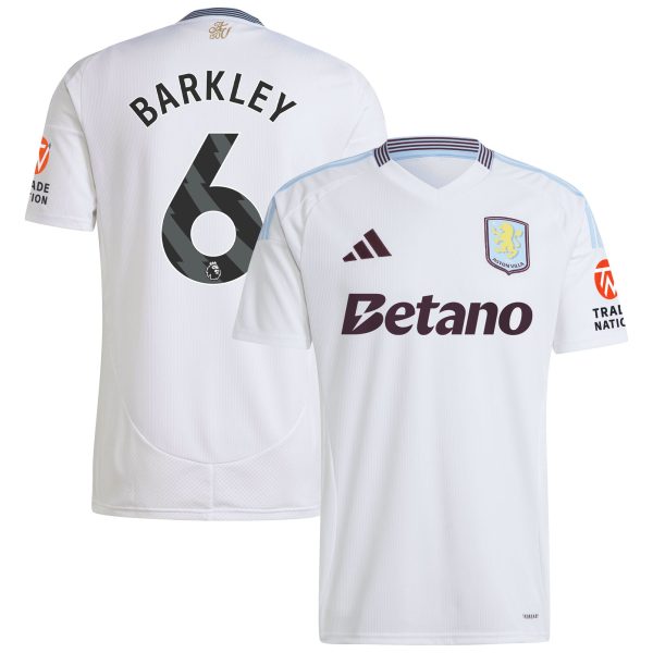 aston villa adidas away shirt 2024-25 with barkley 6 printing Collection | Aston Villa Shop Official Jerseys