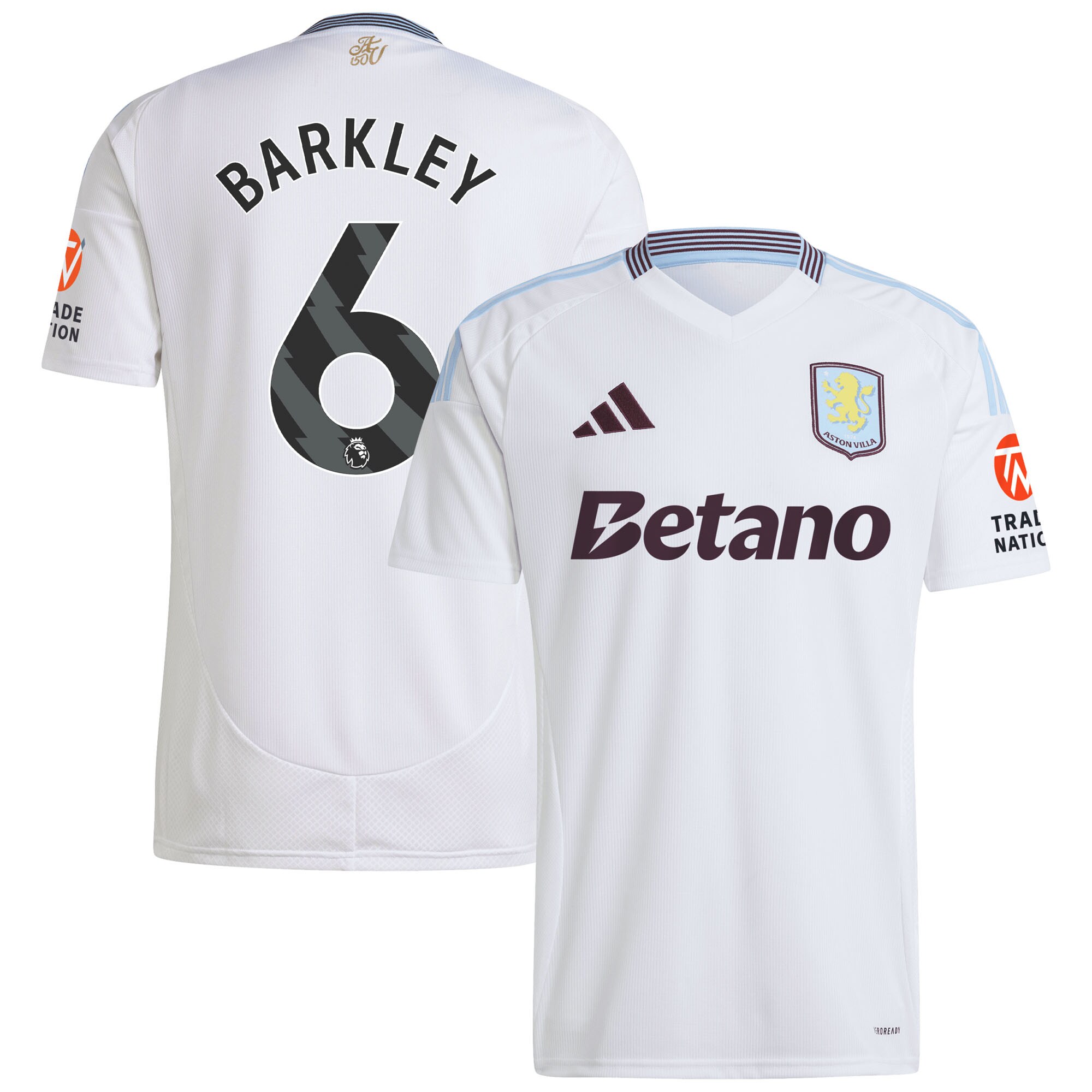 aston villa adidas away shirt 2024-25 with barkley 6 printing Collection | Aston Villa Shop Official Jerseys
