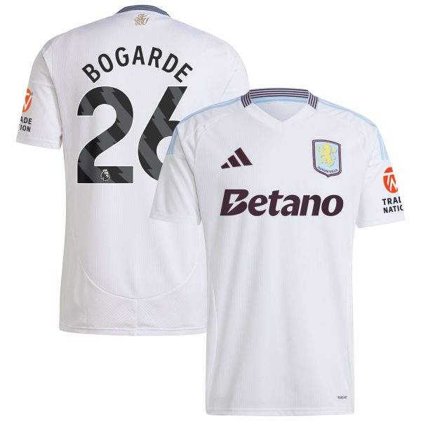 aston villa adidas away shirt 2024-25 with bogarde 26 printing Collection | Aston Villa Shop Official Jerseys