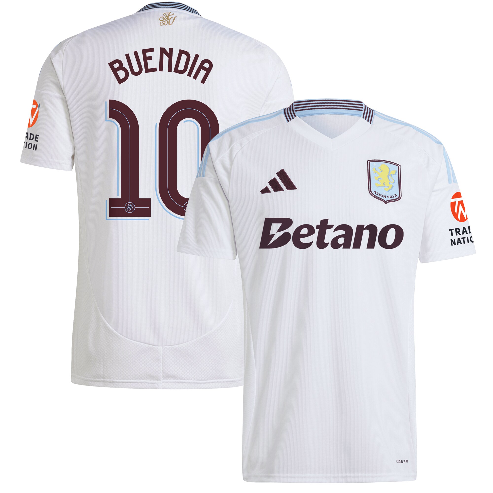 aston villa adidas away shirt 2024-25 with buendia 10 cup printing Collection | Aston Villa Shop Official Jerseys