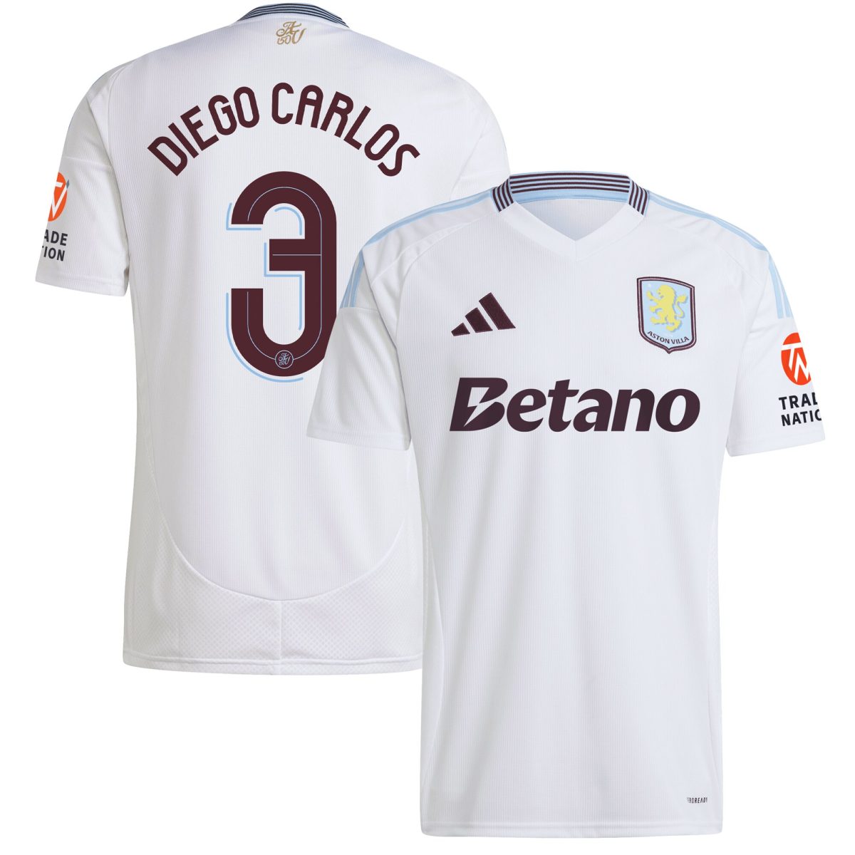 aston villa adidas away shirt 2024-25 with diego carlos 3 cup printing Collection | Aston Villa Shop Official Jerseys