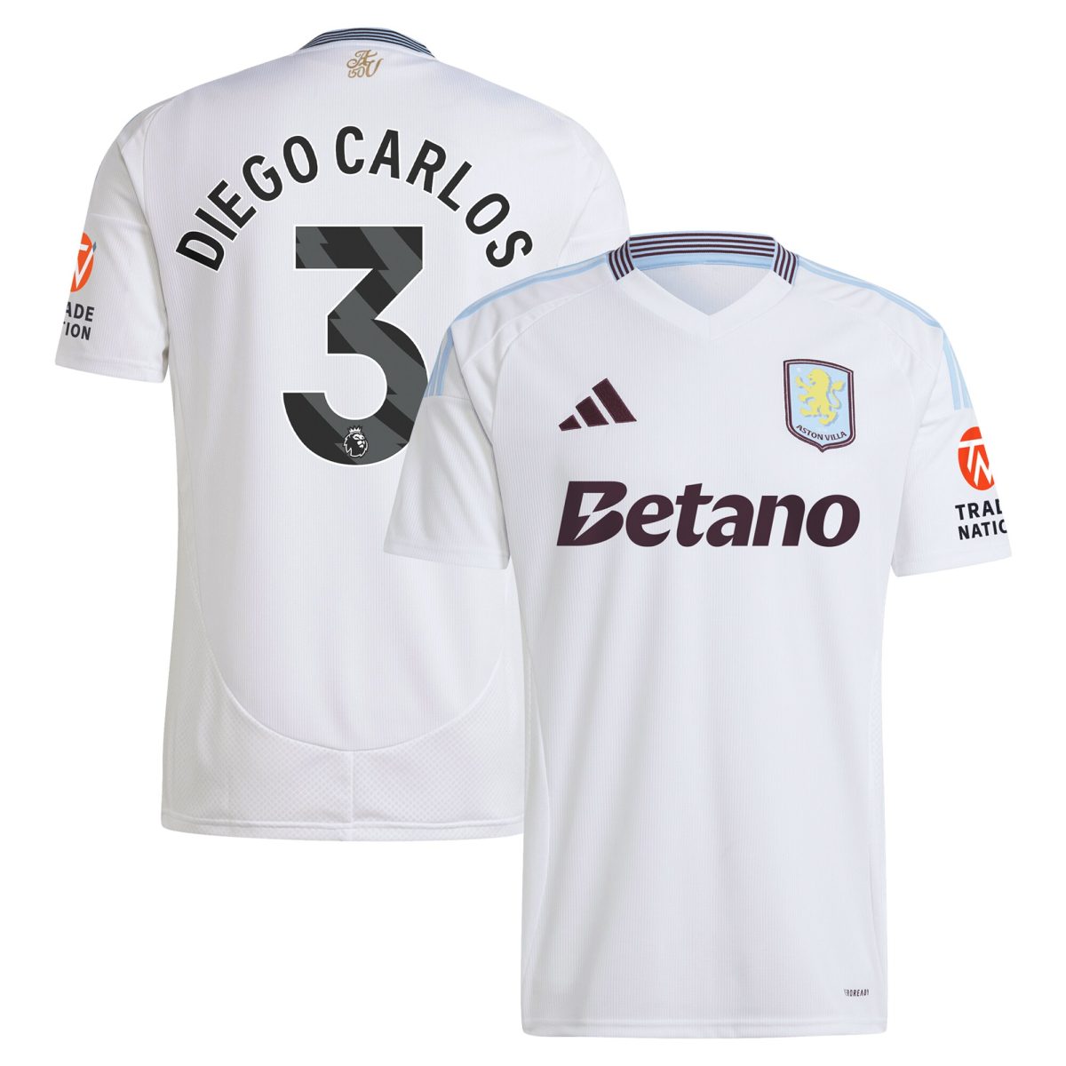 aston villa adidas away shirt 2024-25 with diego carlos 3 printing Collection | Aston Villa Shop Official Jerseys