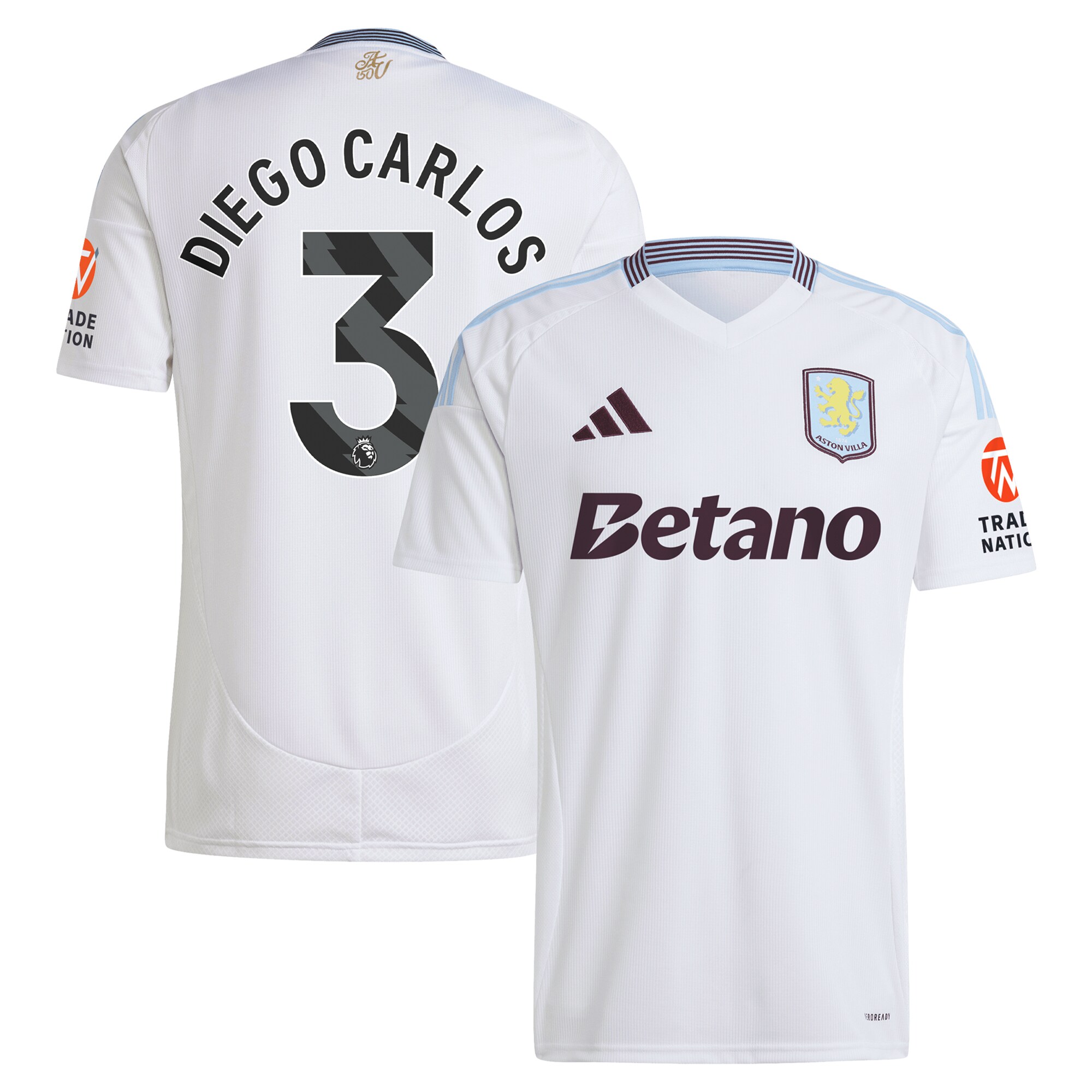 aston villa adidas away shirt 2024-25 with diego carlos 3 printing Collection | Aston Villa Shop Official Jerseys