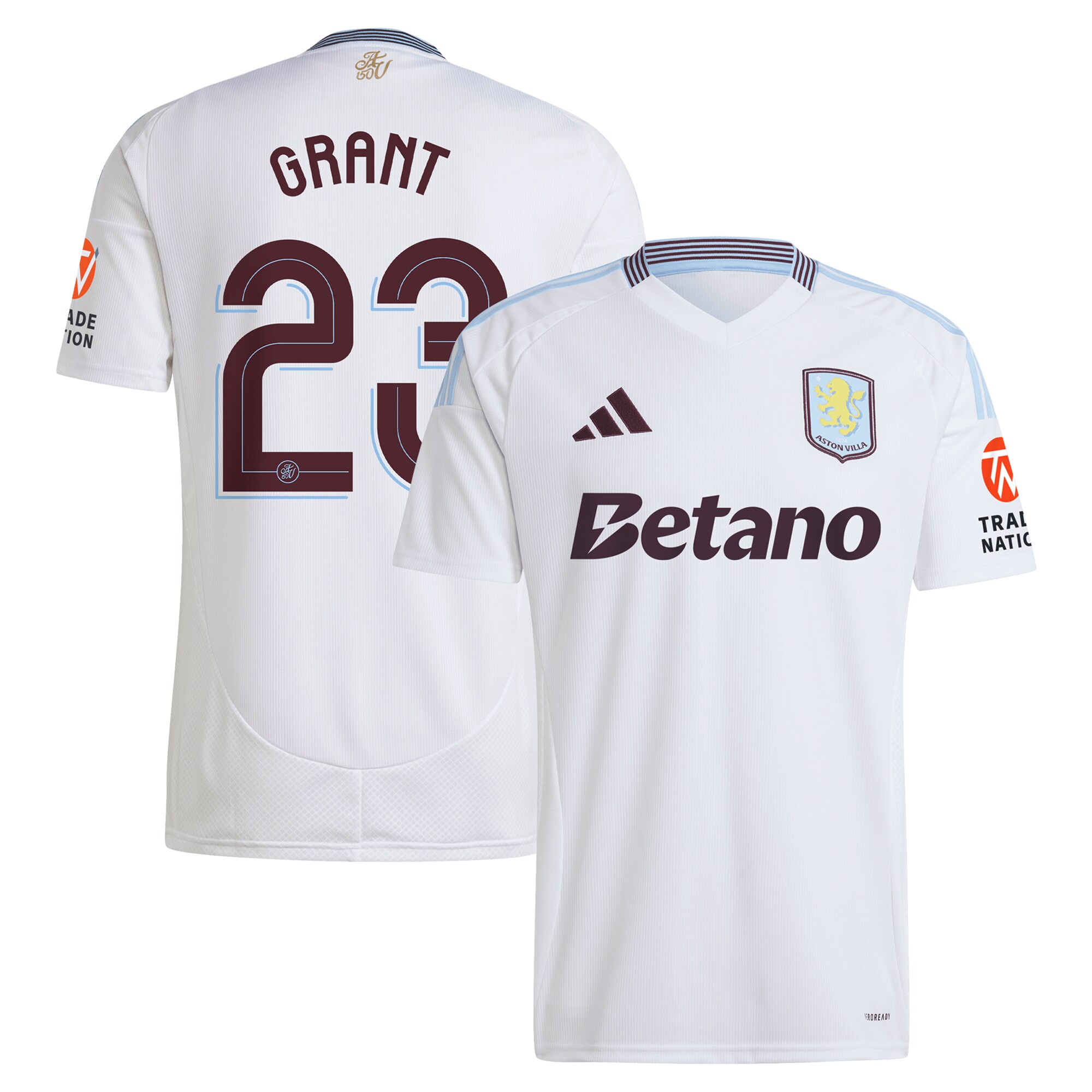 aston villa adidas away shirt 2024-25 with grant 23 cup printing Collection | Aston Villa Shop Official Jerseys