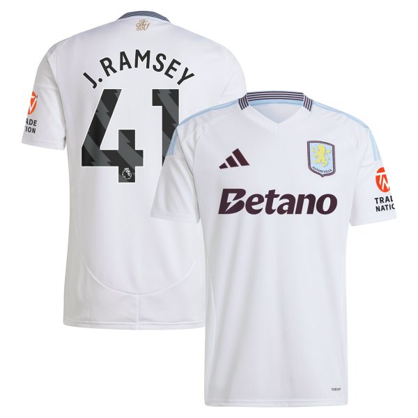 aston villa adidas away shirt 2024-25 with j. ramsey 41 printing Collection | Aston Villa Shop Official Jerseys