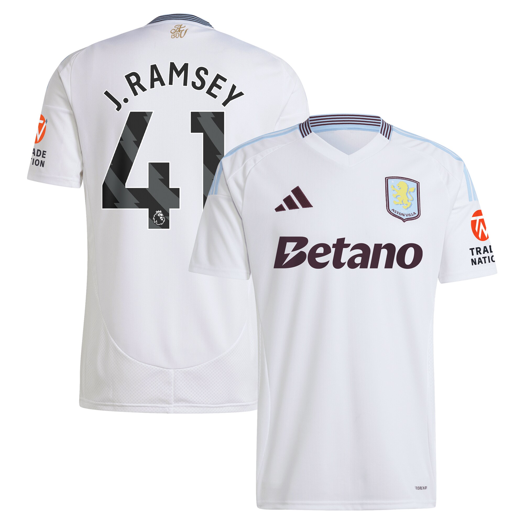 aston villa adidas away shirt 2024-25 with j. ramsey 41 printing Collection | Aston Villa Shop Official Jerseys
