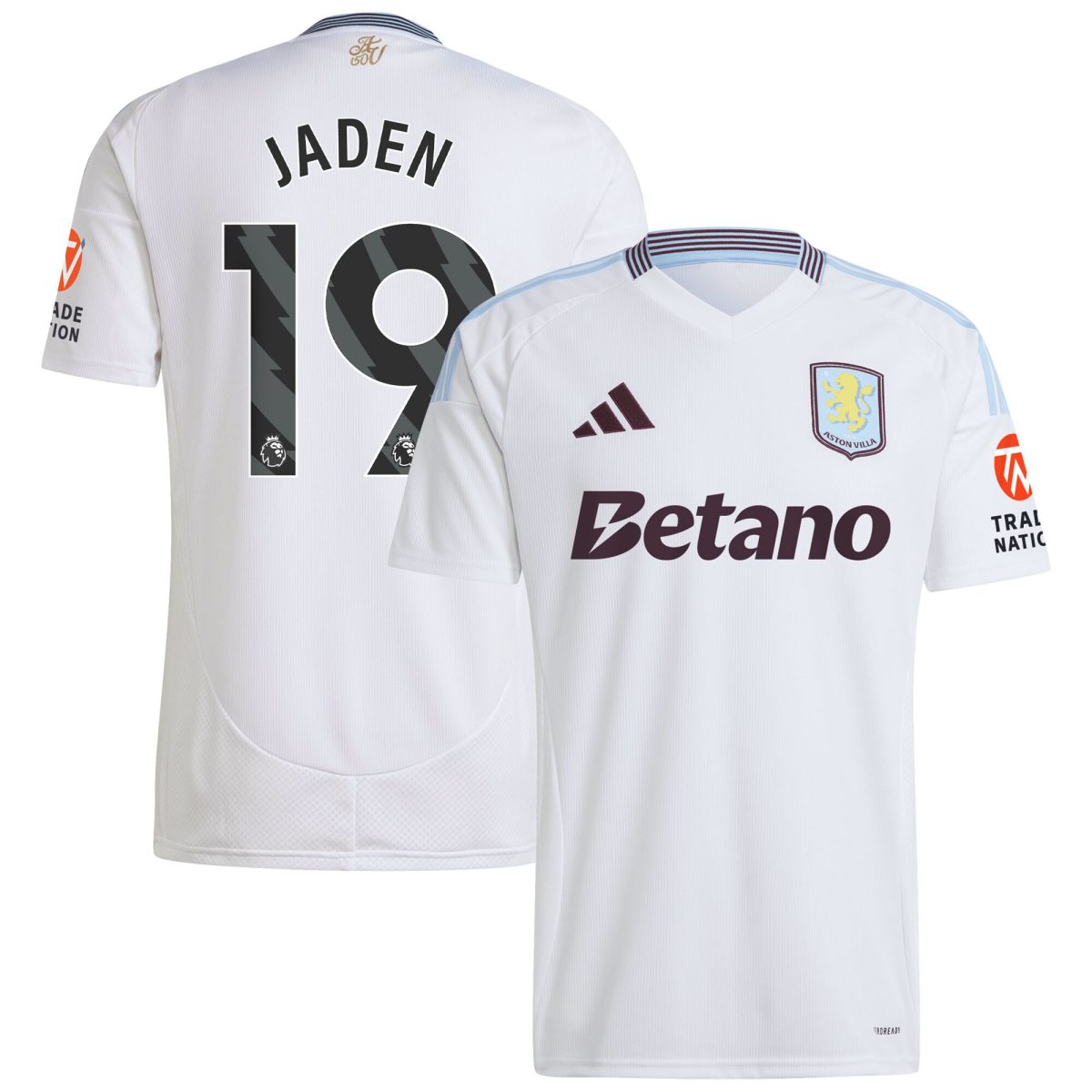 aston villa adidas away shirt 2024-25 with jaden 19 printing Collection | Aston Villa Shop Official Jerseys