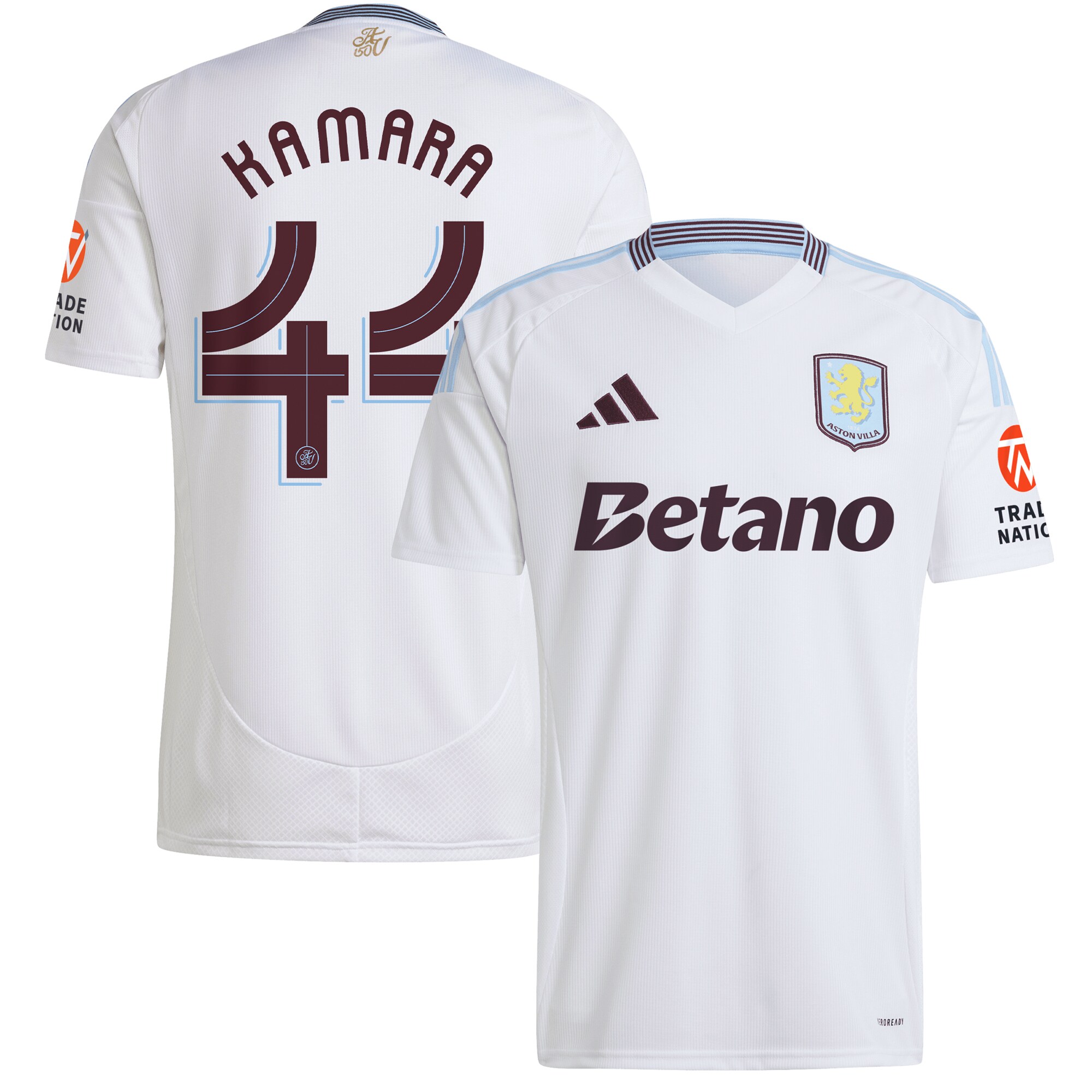 aston villa adidas away shirt 2024-25 with kamara 44 cup printing Collection | Aston Villa Shop Official Jerseys