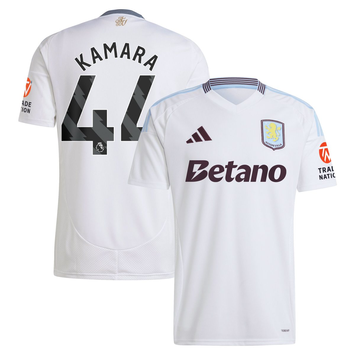 aston villa adidas away shirt 2024-25 with kamara 44 printing Collection | Aston Villa Shop Official Jerseys
