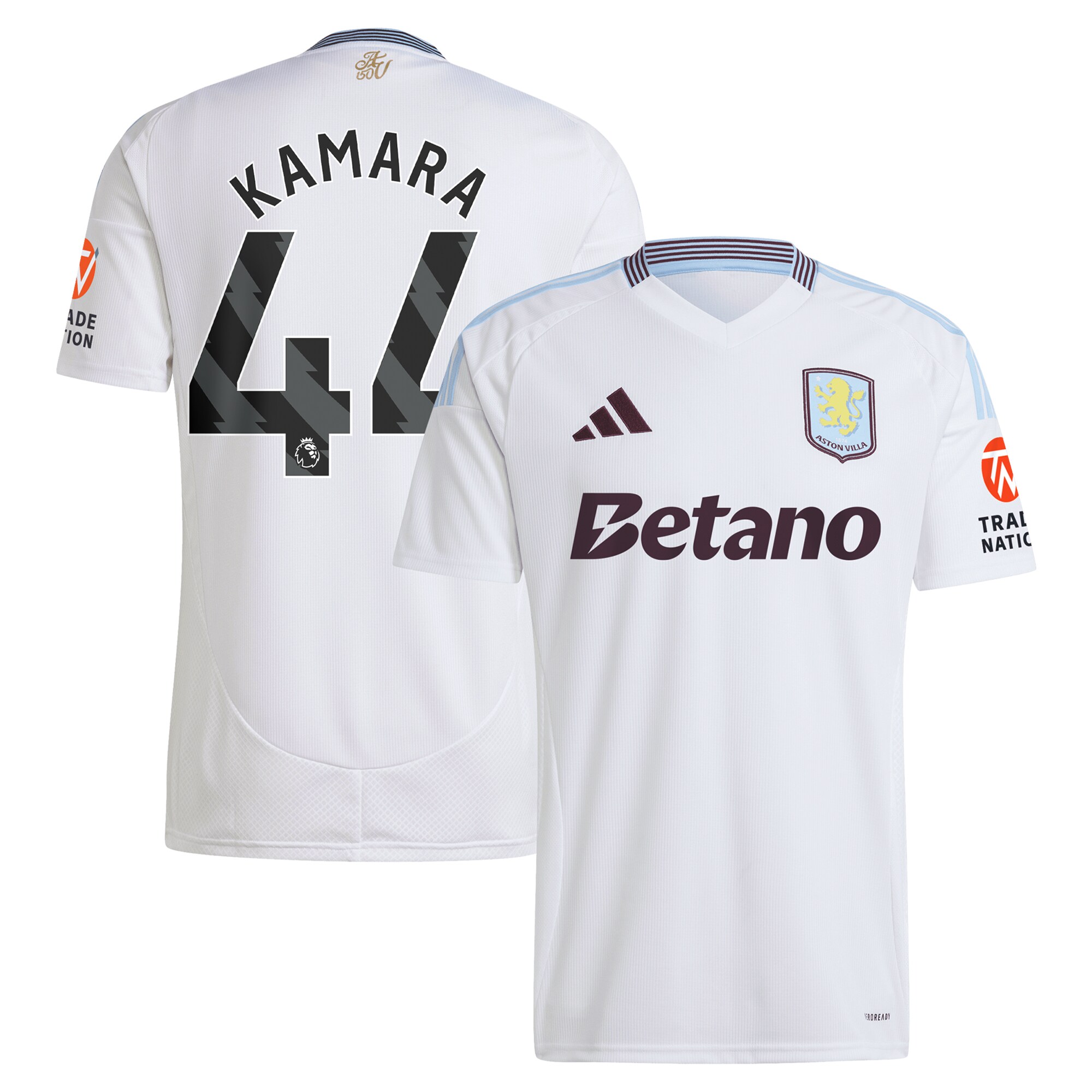 aston villa adidas away shirt 2024-25 with kamara 44 printing Collection | Aston Villa Shop Official Jerseys