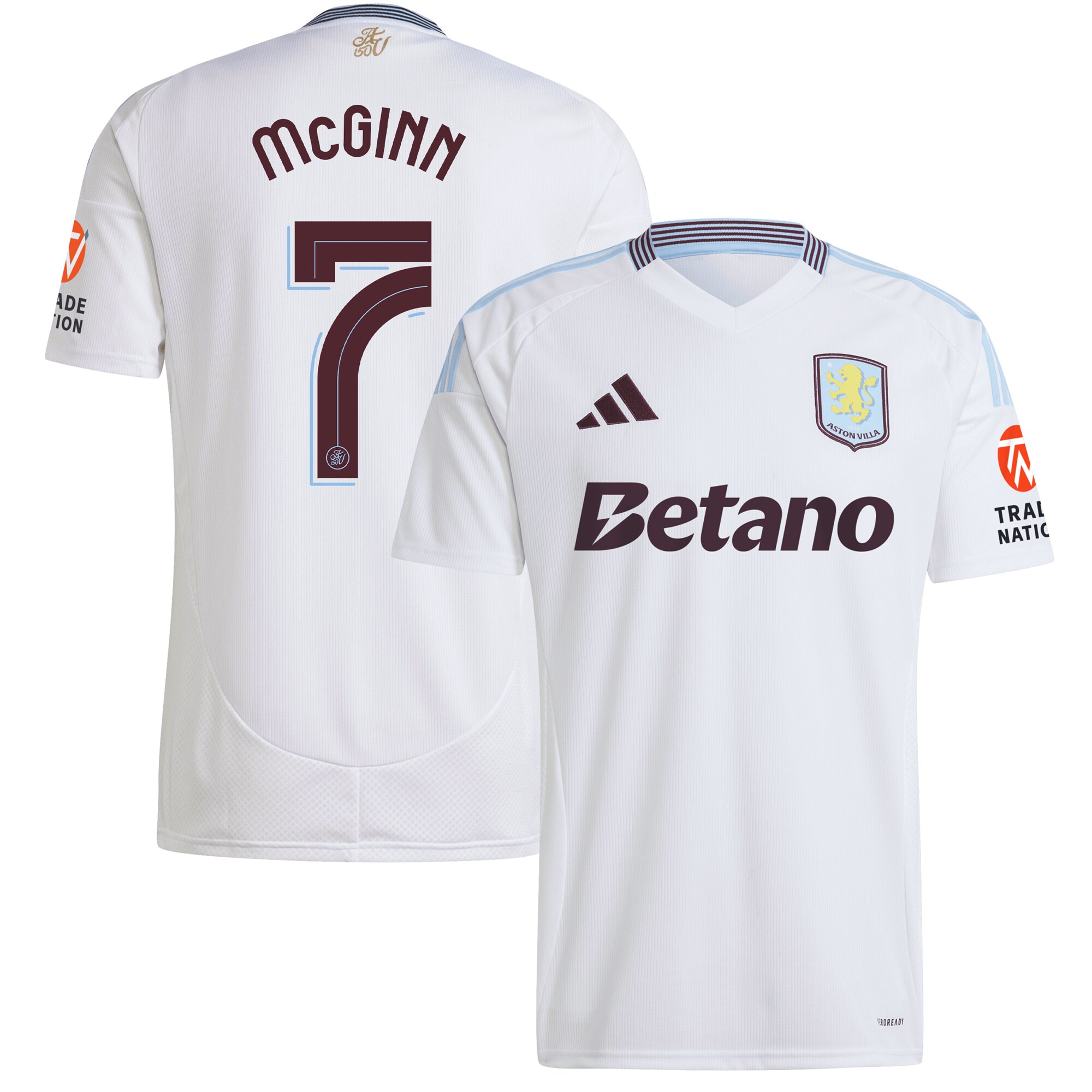 aston villa adidas away shirt 2024-25 with mcginn 7 cup printing Collection | Aston Villa Shop Official Jerseys