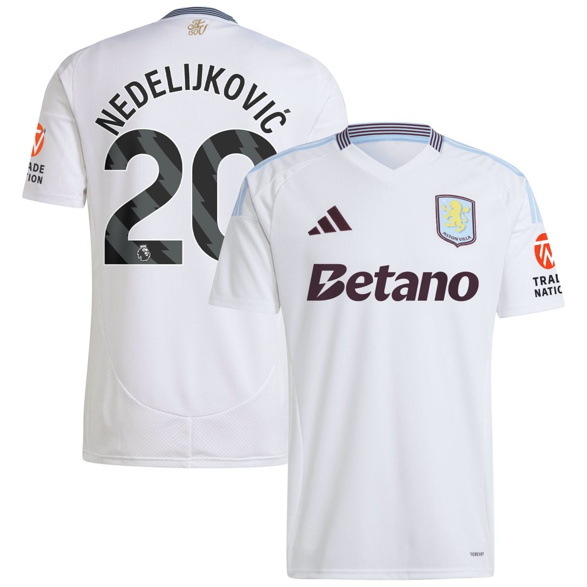 aston villa adidas away shirt 2024-25 with nedeljković 20 printing Collection | Aston Villa Shop Official Jerseys