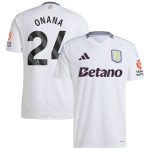 aston villa adidas away shirt 2024-25 with onana 24 printing Collection | Aston Villa Shop Official Jerseys