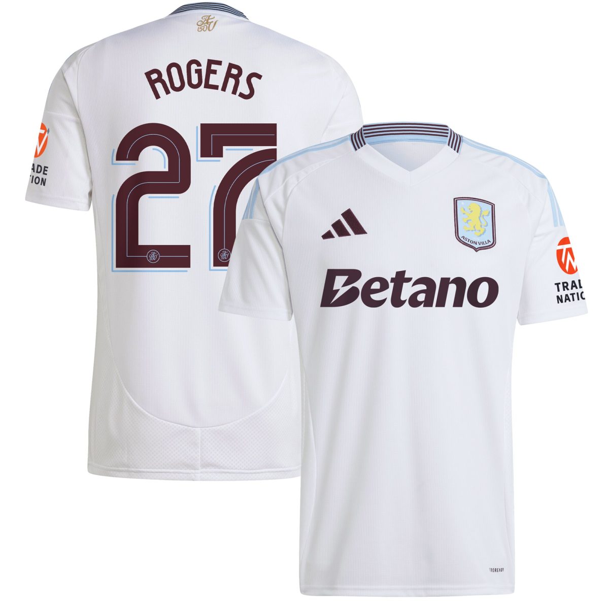 aston villa adidas away shirt 2024-25 with rogers 27 cup printing Collection | Aston Villa Shop Official Jerseys