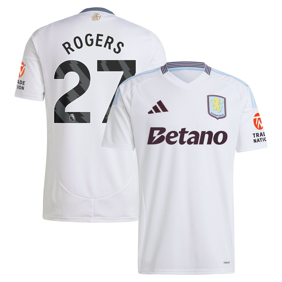 aston villa adidas away shirt 2024-25 with rogers 27 printing Collection | Aston Villa Shop Official Jerseys