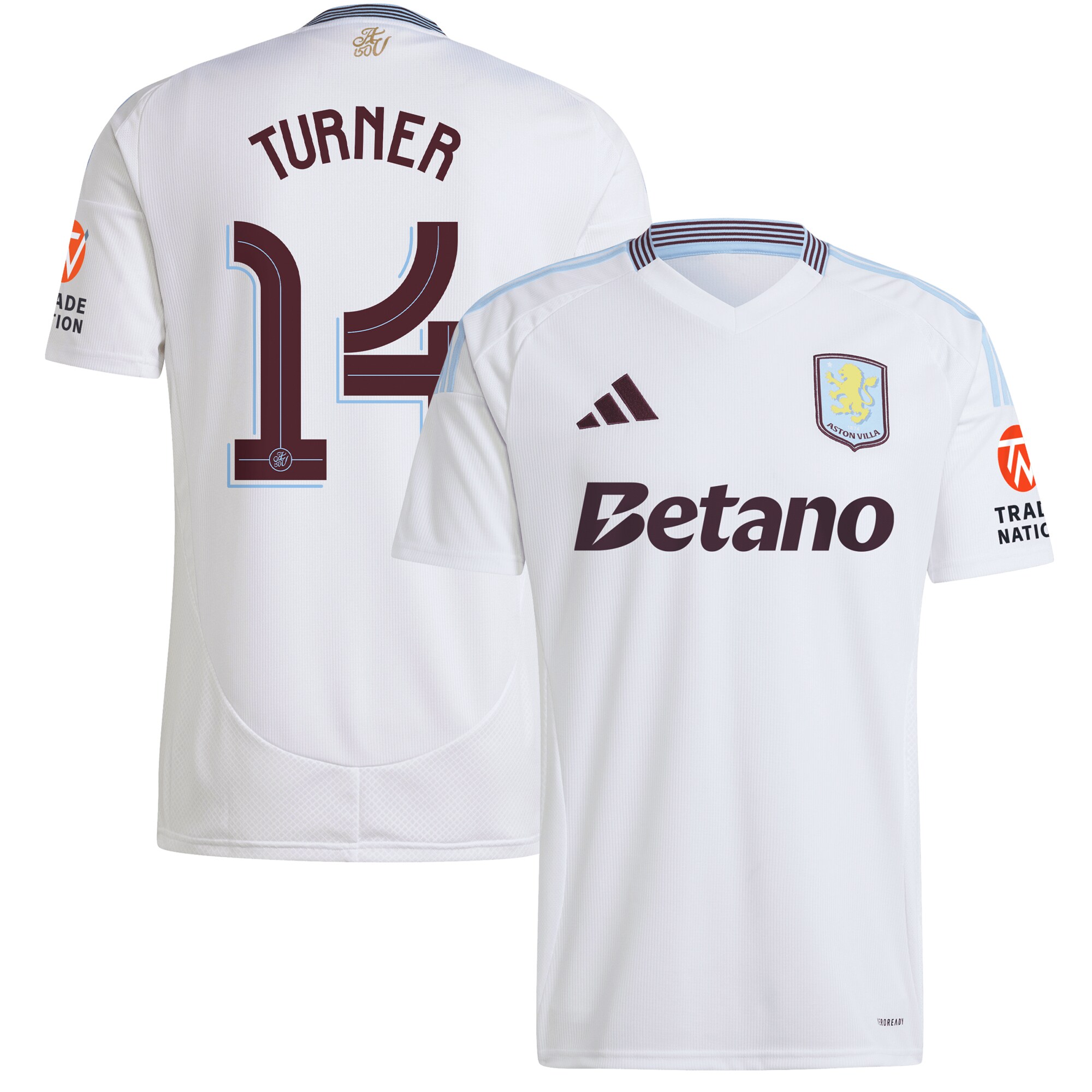 aston villa adidas away shirt 2024-25 with turner 14 cup printing Collection | Aston Villa Shop Official Jerseys
