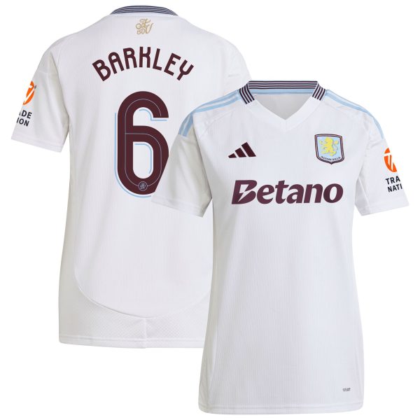 aston villa adidas away shirt 2024-25 – womens with barkley 6 cup printing Collection | Aston Villa Shop Official Jerseys