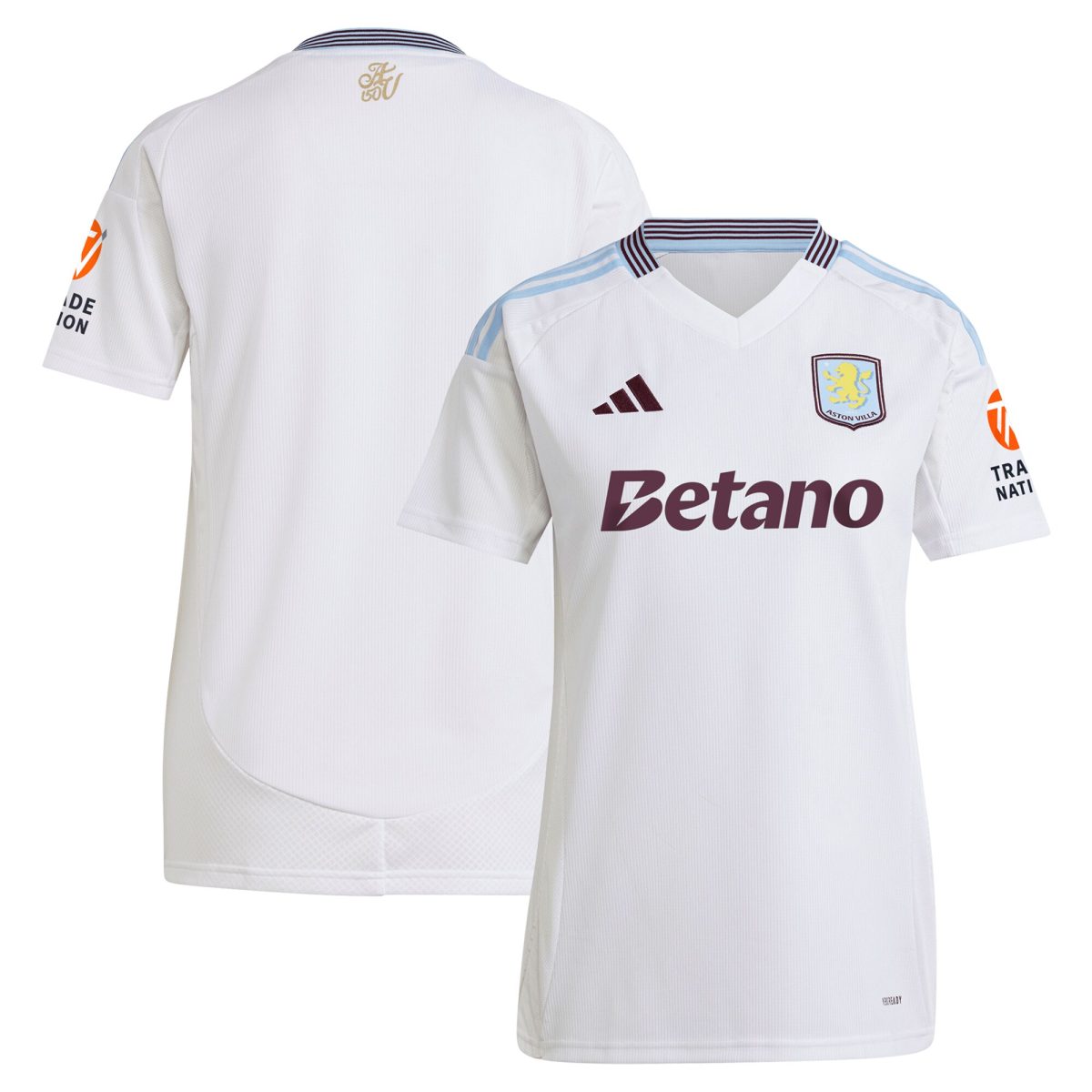 aston villa adidas away shirt 2024-25 – womens with custom printing Collection | Aston Villa Shop Official Jerseys