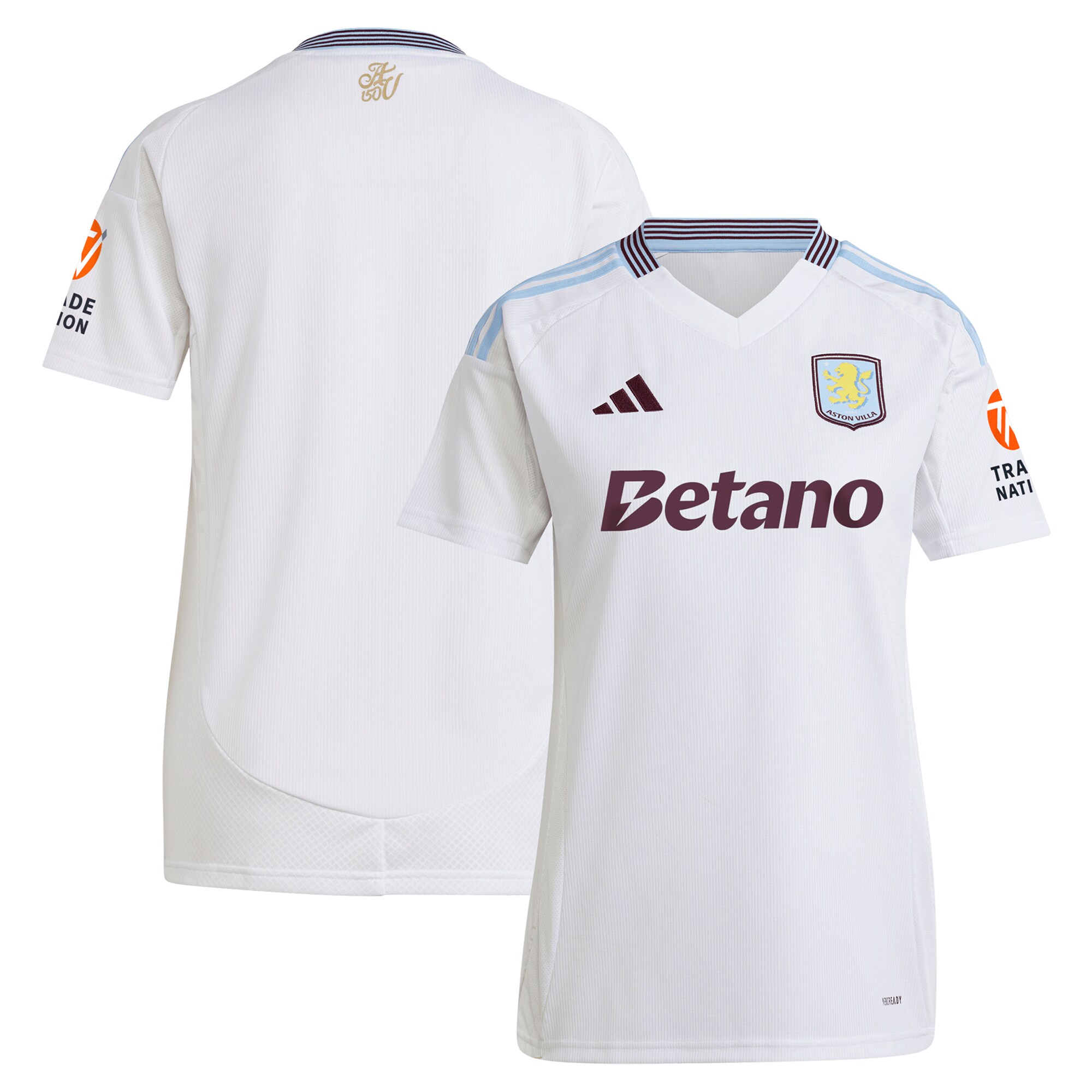 aston villa adidas away shirt 2024-25 – womens with custom printing Collection | Aston Villa Shop Official Jerseys