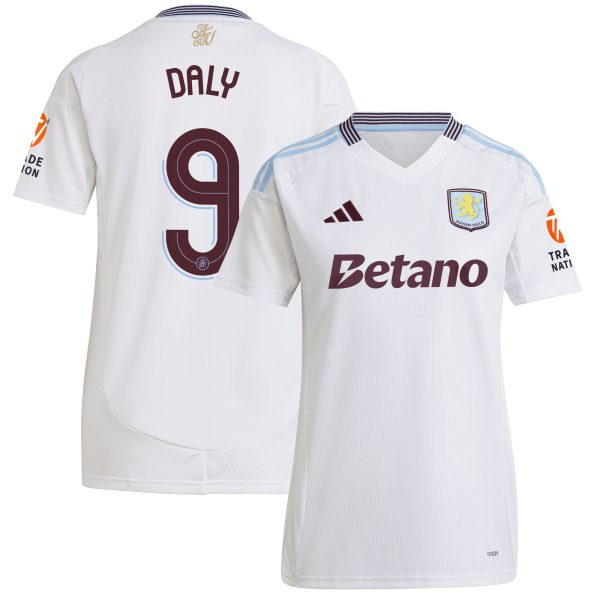 aston villa adidas away shirt 2024-25 – womens with daly 9 cup printing Collection | Aston Villa Shop Official Jerseys
