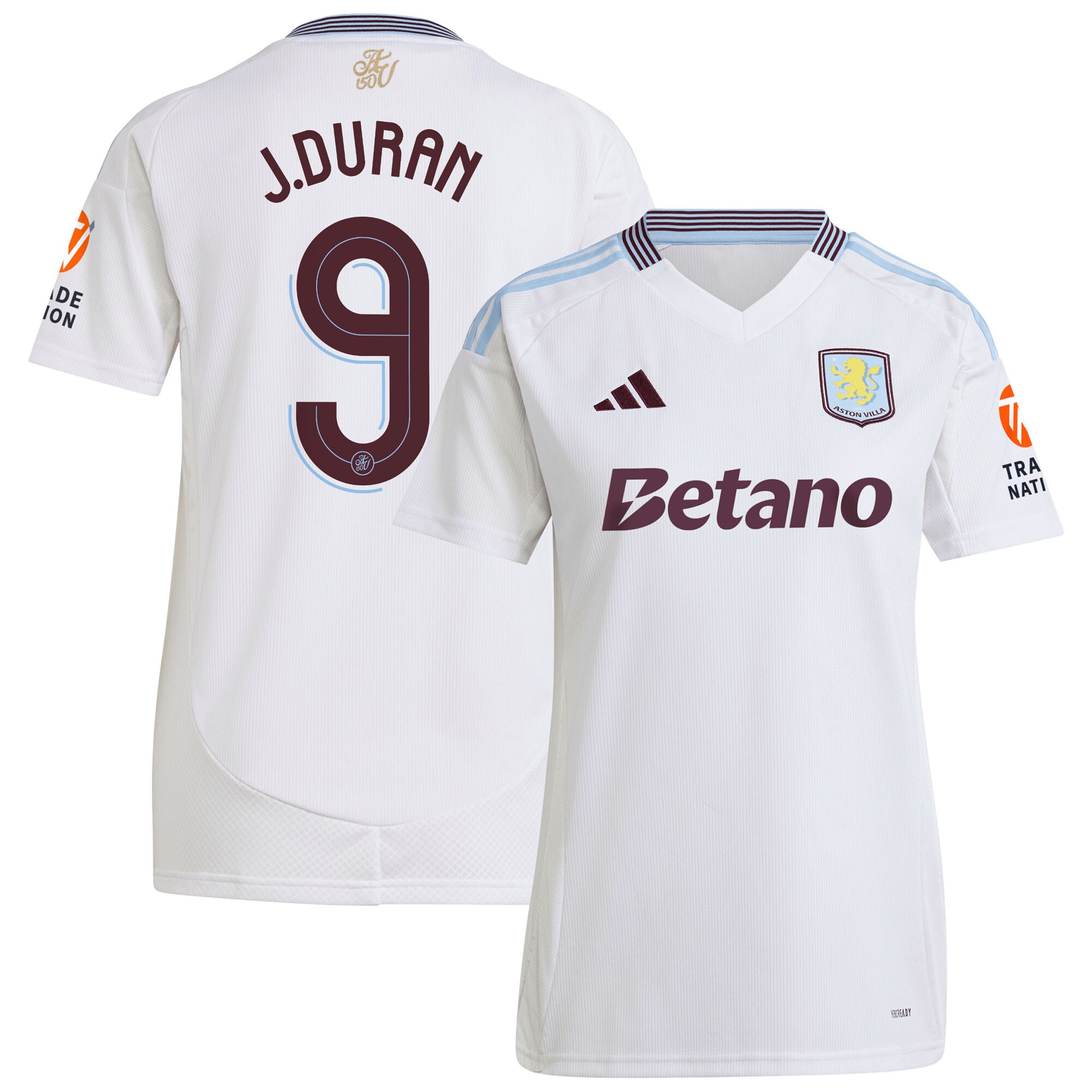 aston villa adidas away shirt 2024-25 – womens with duran 9 cup printing Collection | Aston Villa Shop Official Jerseys