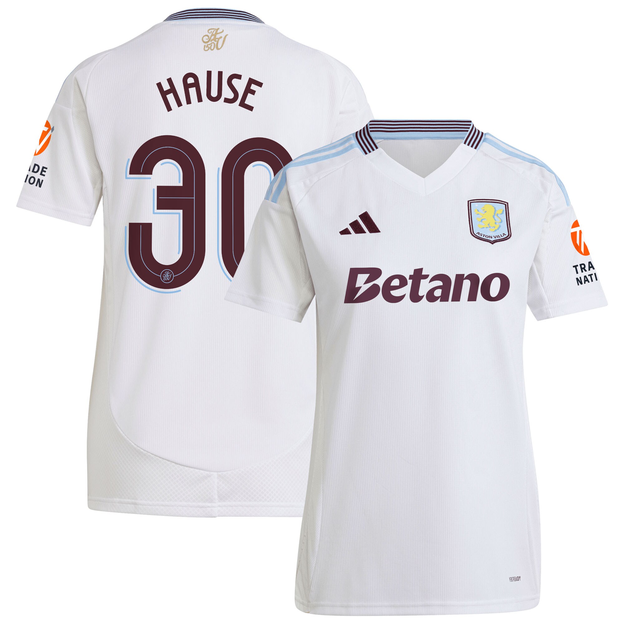 aston villa adidas away shirt 2024-25 – womens with hause 30 cup printing Collection | Aston Villa Shop Official Jerseys