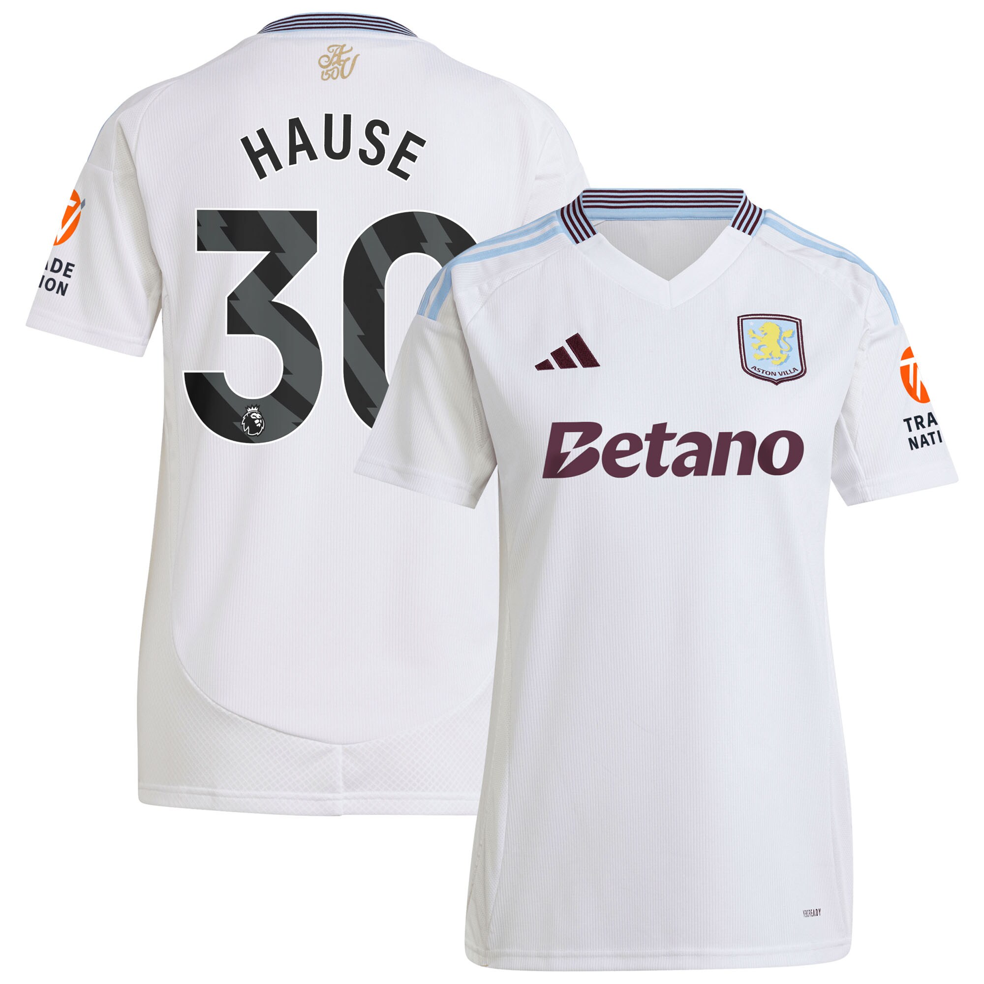 aston villa adidas away shirt 2024-25 – womens with hause 30 printing Collection | Aston Villa Shop Official Jerseys