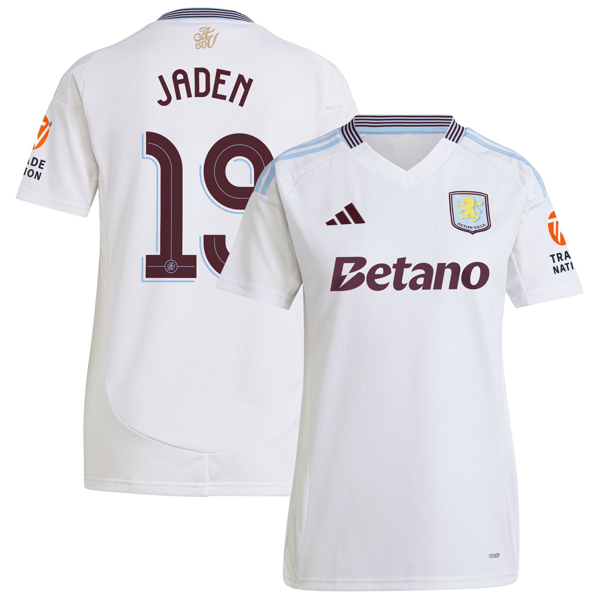 aston villa adidas away shirt 2024-25 – womens with jaden 19 cup printing Collection | Aston Villa Shop Official Jerseys