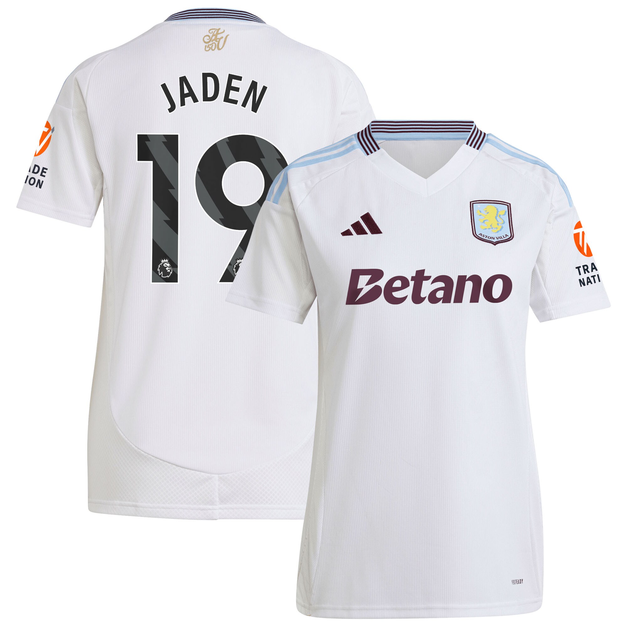 aston villa adidas away shirt 2024-25 – womens with jaden 19 printing Collection | Aston Villa Shop Official Jerseys