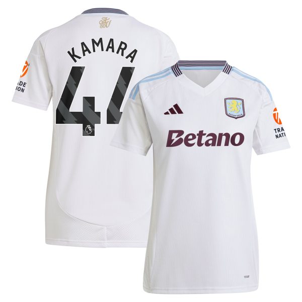 aston villa adidas away shirt 2024-25 – womens with kamara 44 printing Collection | Aston Villa Shop Official Jerseys