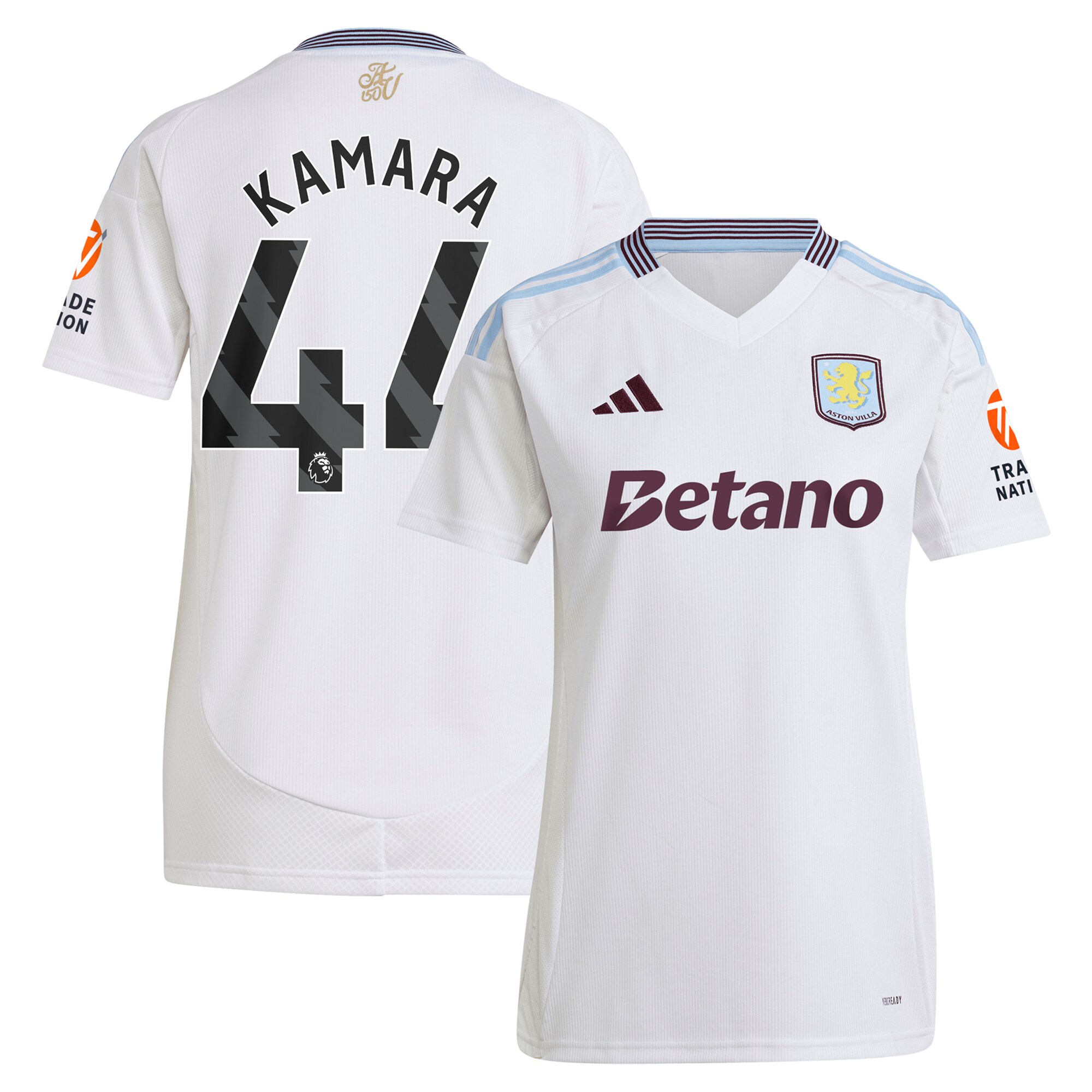 aston villa adidas away shirt 2024-25 – womens with kamara 44 printing Collection | Aston Villa Shop Official Jerseys
