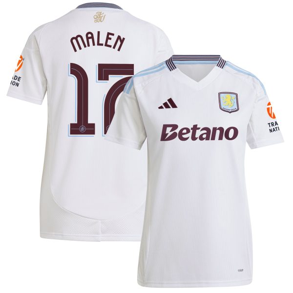 aston villa adidas away shirt 2024-25 – womens with malen 17 cup printing Collection | Aston Villa Shop Official Jerseys