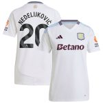 aston villa adidas away shirt 2024-25 – womens with nedeljković 20 printing Collection | Aston Villa Shop Official Jerseys