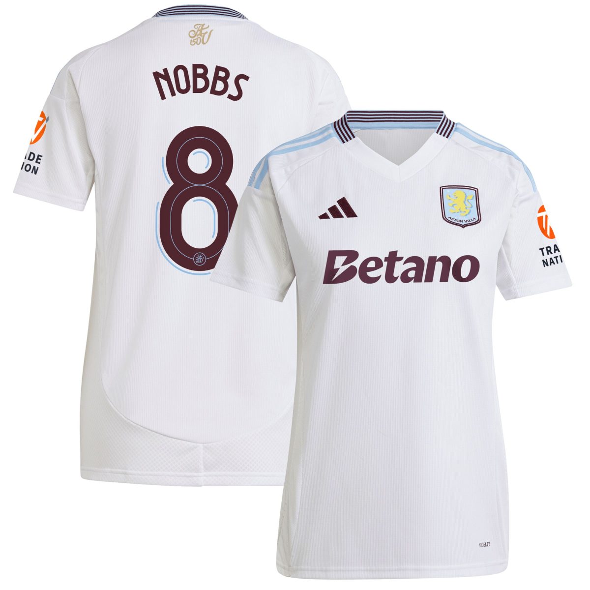 aston villa adidas away shirt 2024-25 – womens with nobbs 8 cup printing Collection | Aston Villa Shop Official Jerseys