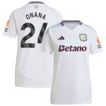 aston villa adidas away shirt 2024-25 – womens with onana 24 printing Collection | Aston Villa Shop Official Jerseys