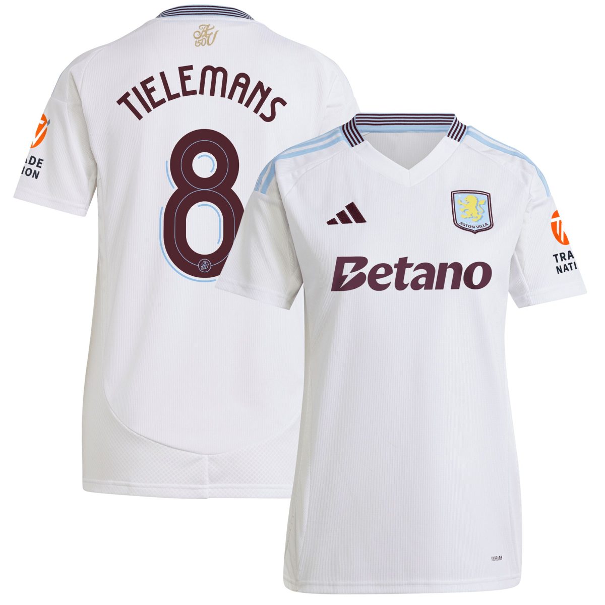 aston villa adidas away shirt 2024-25 – womens with tielemans 8 cup printing Collection | Aston Villa Shop Official Jerseys