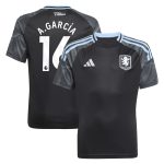 aston villa adidas away shirt 2025-26 – kids with a.garcía 16 printing Collection | Aston Villa Shop Official Jerseys