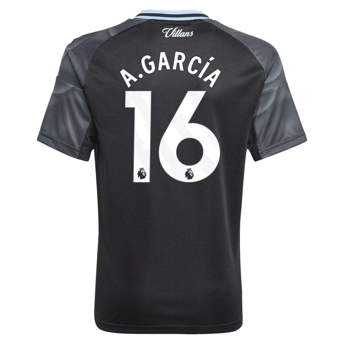 aston villa adidas away shirt 2025-26 – kids with a.garcía 16 printing Collection | Aston Villa Shop Official Jerseys