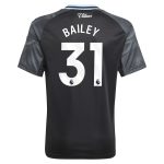aston villa adidas away shirt 2025-26 – kids with bailey 31 printing Collection | Aston Villa Shop Official Jerseys