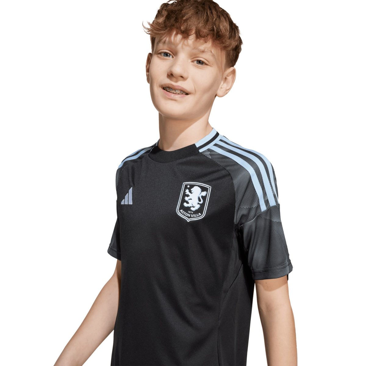 aston villa adidas away shirt 2025-26 – kids with custom printing Collection | Aston Villa Shop Official Jerseys
