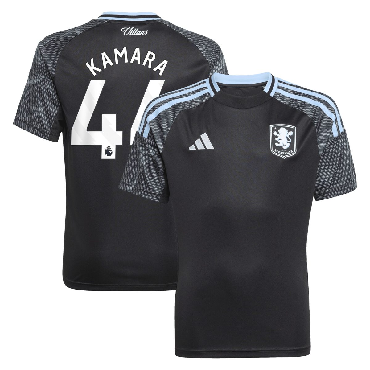 aston villa adidas away shirt 2025-26 – kids with kamara 44 printing Collection | Aston Villa Shop Official Jerseys
