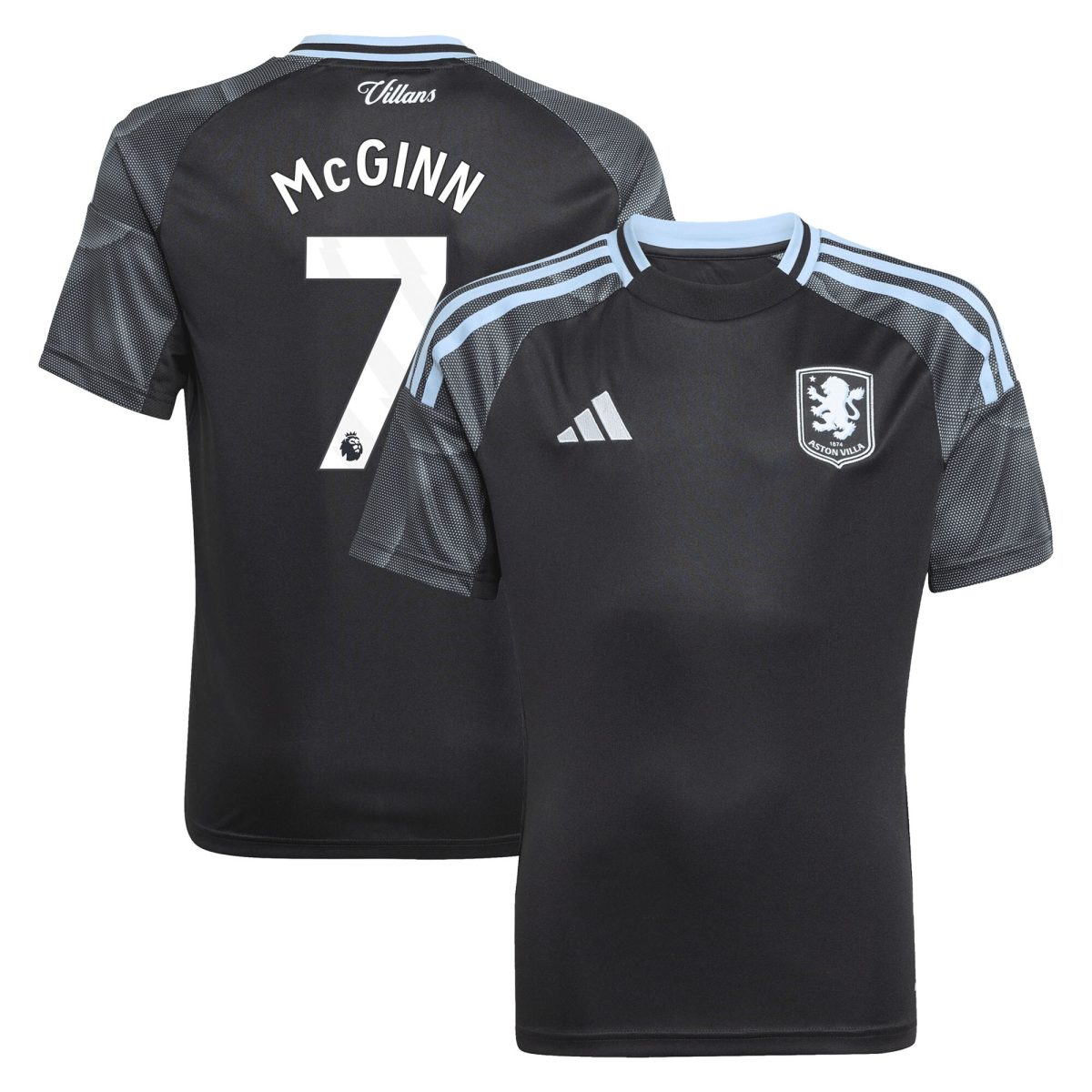 aston villa adidas away shirt 2025-26 – kids with mcginn 7 printing Collection | Aston Villa Shop Official Jerseys