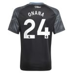 aston villa adidas away shirt 2025-26 – kids with onana 24 printing Collection | Aston Villa Shop Official Jerseys