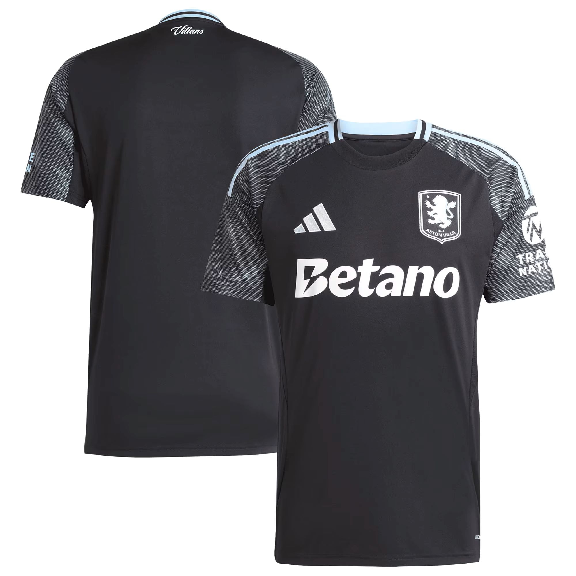 aston villa adidas away shirt 2025-26 with custom printing Collection | Aston Villa Shop Official Jerseys