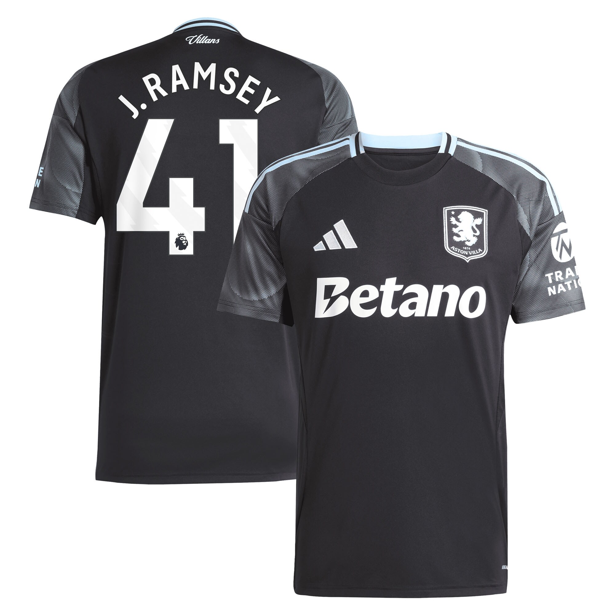 aston villa adidas away shirt 2025-26 with j. ramsey 41 printing Collection | Aston Villa Shop Official Jerseys