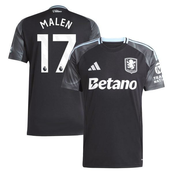 aston villa adidas away shirt 2025-26 with malen 17 printing Collection | Aston Villa Shop Official Jerseys