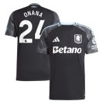 aston villa adidas away shirt 2025-26 with onana 24 printing Collection | Aston Villa Shop Official Jerseys